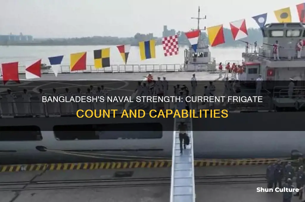 how many frigates does bangladesh have