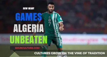 Algeria's Impressive Unbeaten Streak: How Many Games Without Loss?