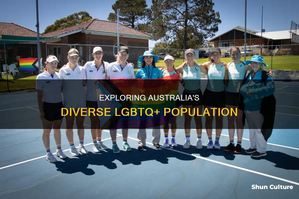 how many gay people are in australia