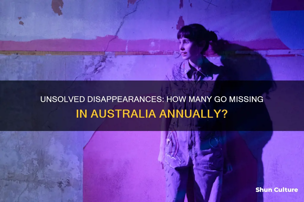 how many go missing in australia