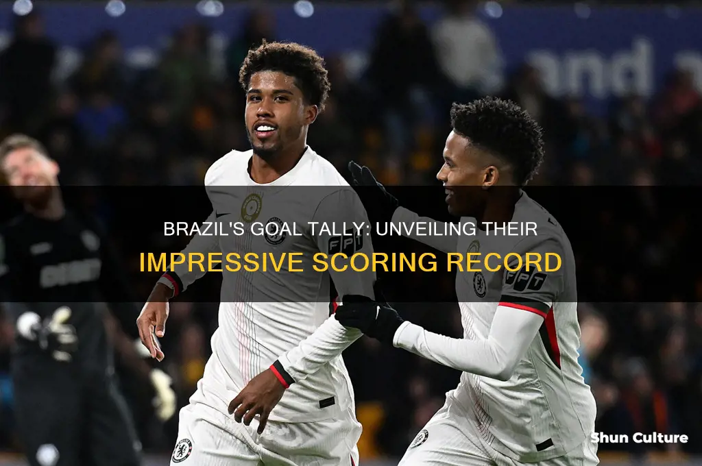 how many goals did brazil score