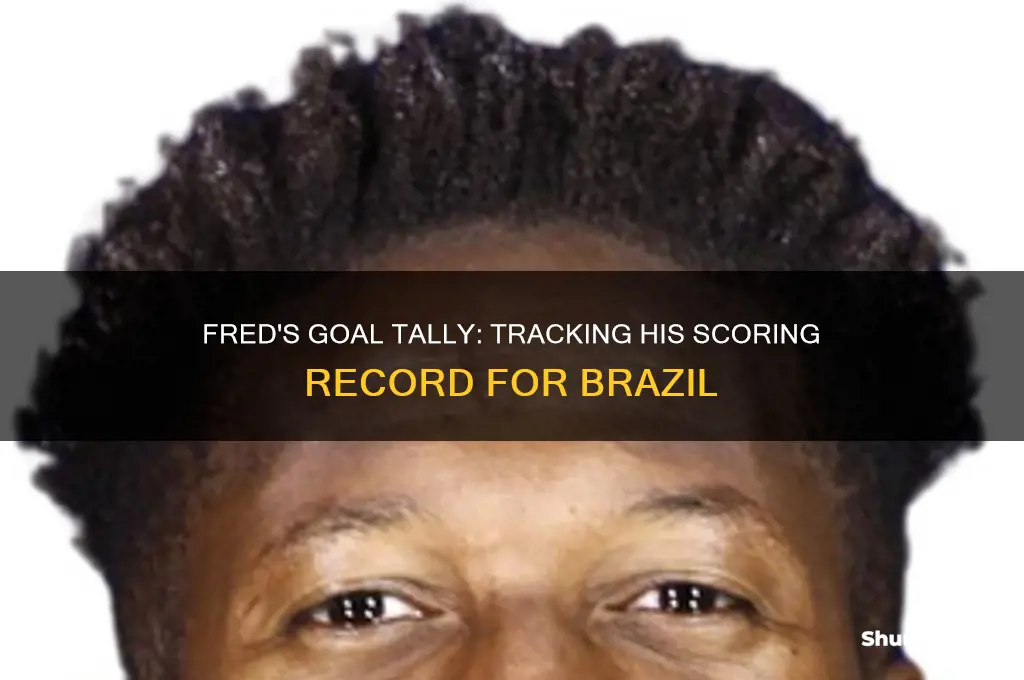 how many goals does fred have for brazil