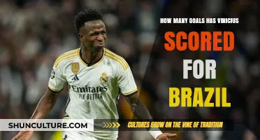 Vinicius Jr.'s Goal Tally: Brazil's Rising Star's National Team Stats
