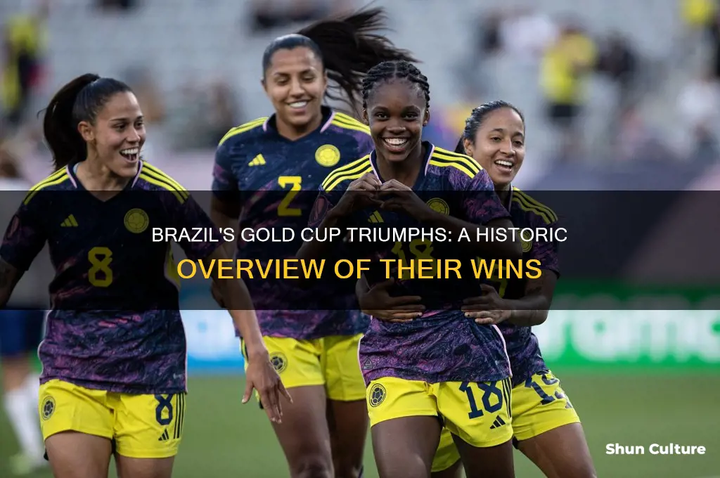 how many gold cups has brazil won
