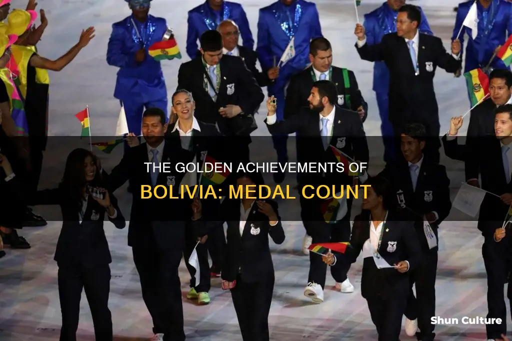 how many gold medals does bolivia have