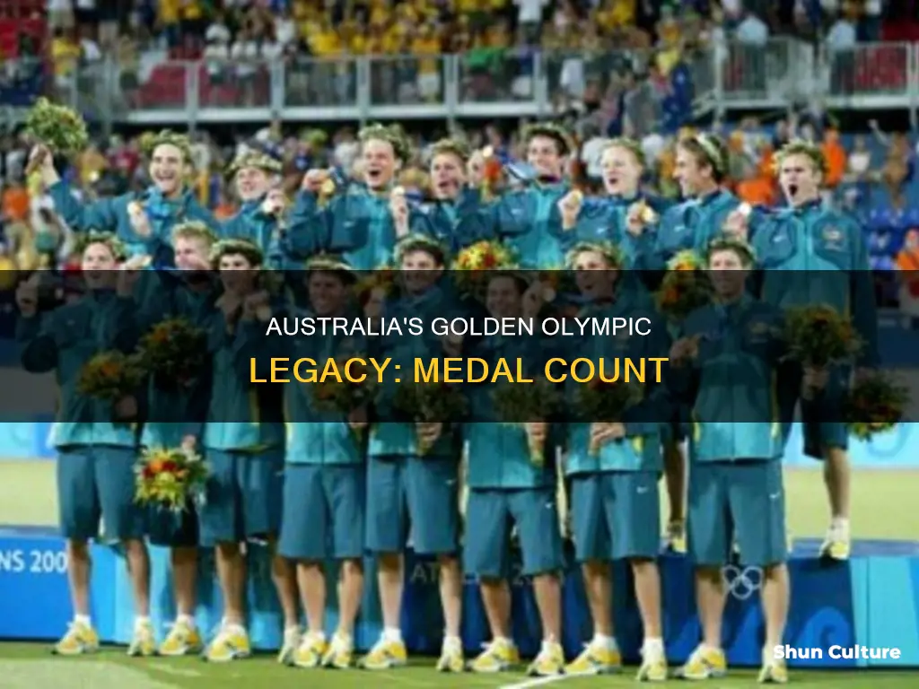 how many gold medals has australia won