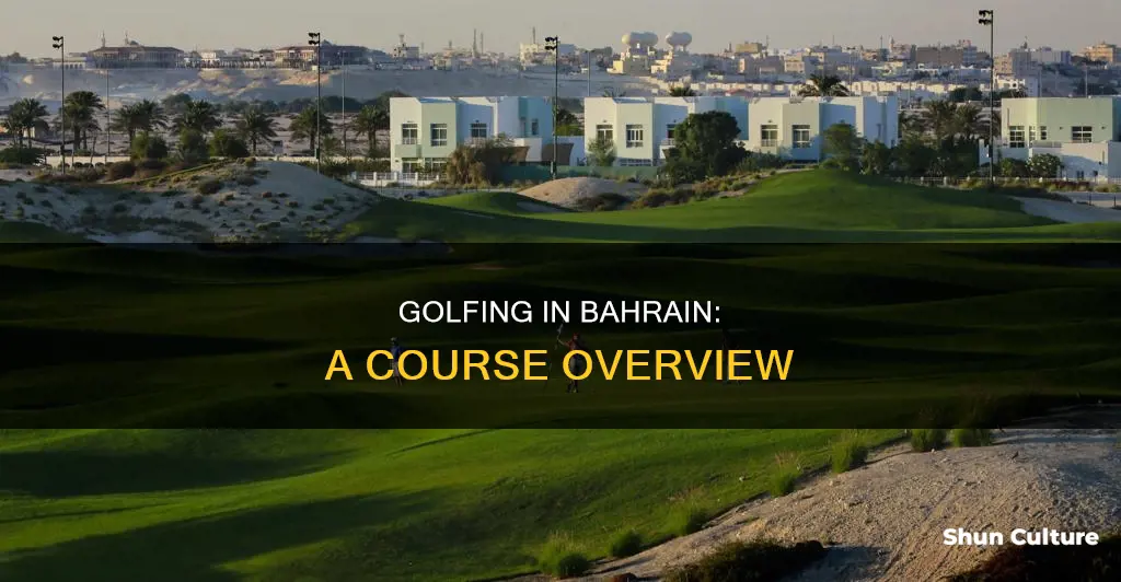 how many golf courses in bahrain