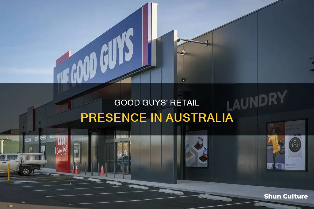 how many good guys stores in australia