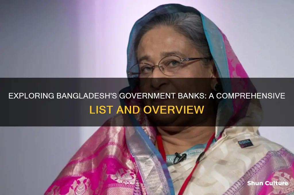 how many government bank in bangladesh