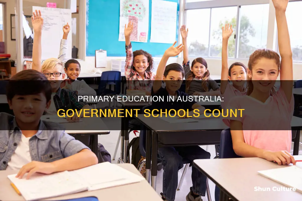 how many government primary schools in australia