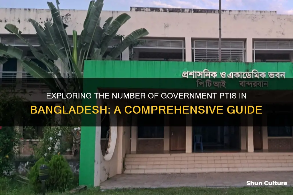 how many govt pti in bangladesh