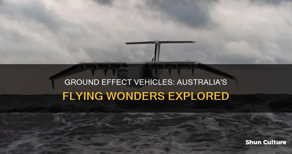 how many ground effect vehicles flying australia