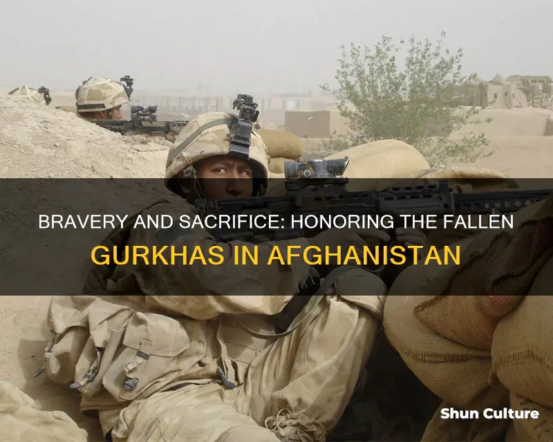 how many gurkhas died in afghanistan