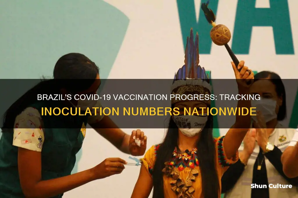 how many have been vaccinated in brazil