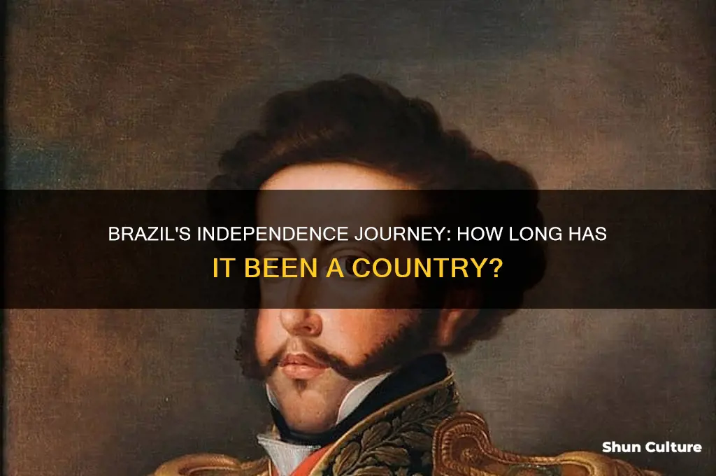 how many hears has brazil been a country