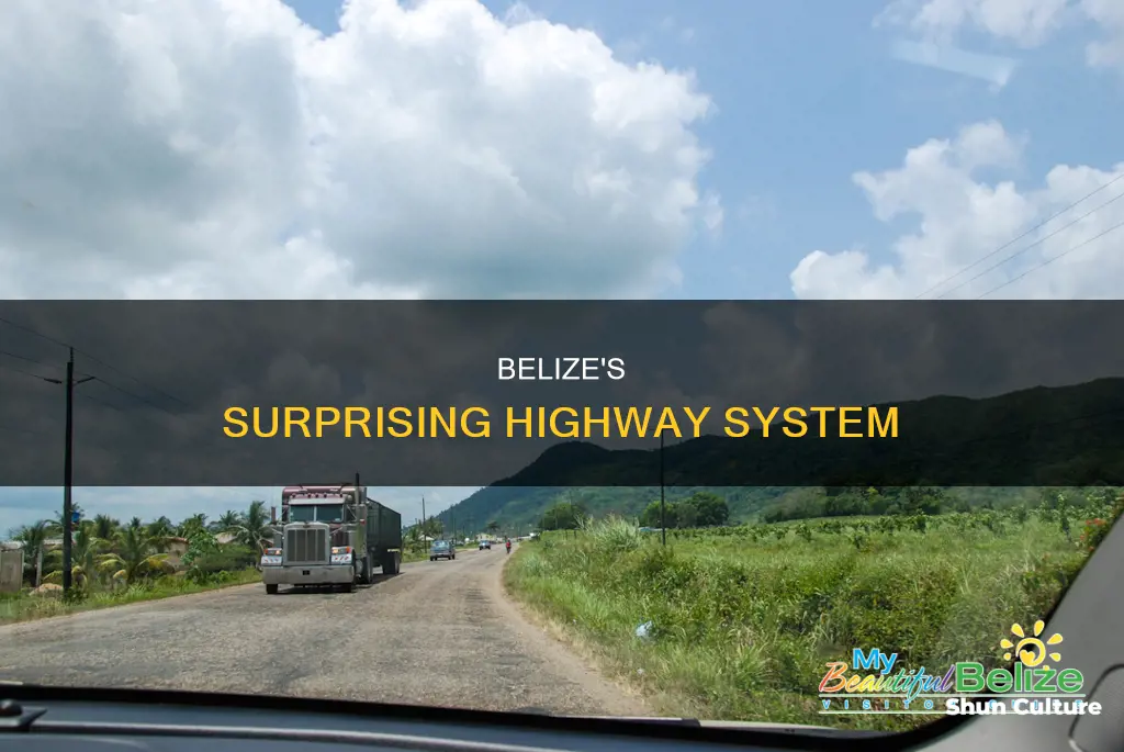 how many highways are in belize