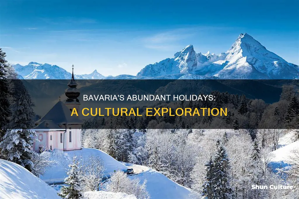 how many holidays in bavaria