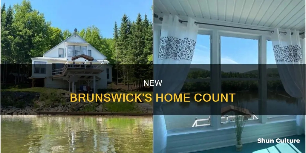 how many homes in new brunswick