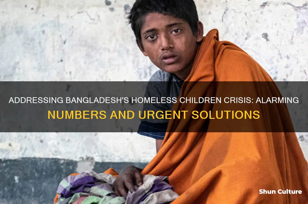 how many homesless children in bangladesh