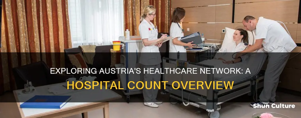 how many hospitals are in austria