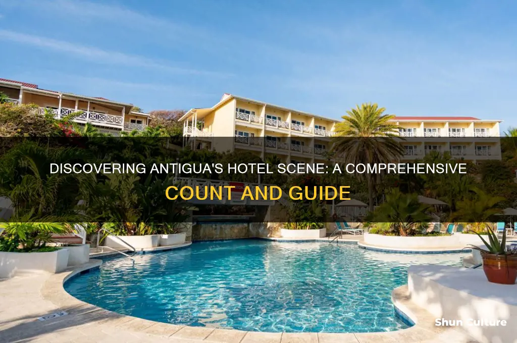 how many hotels are on antigua
