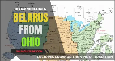 Time Difference Between Belarus and Ohio Explained