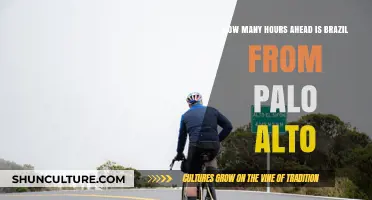 Brazil's Time Zone: Hours Ahead of Palo Alto Explained