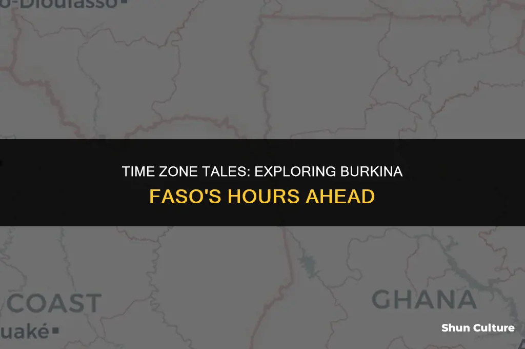 how many hours ahead is burkina faso from here
