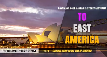 Sydney to East America: Understanding the Time Zone Difference