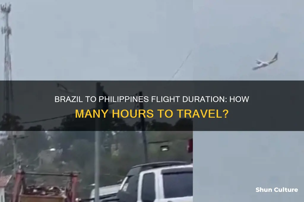 how many hours brazil to philippines