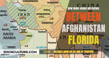 A World Apart: Unveiling the Time Difference Between Afghanistan and Florida