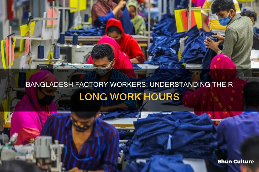 how many hours do factory workers work in bangladesh