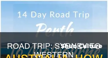 how many hours drive from sydney to western australia