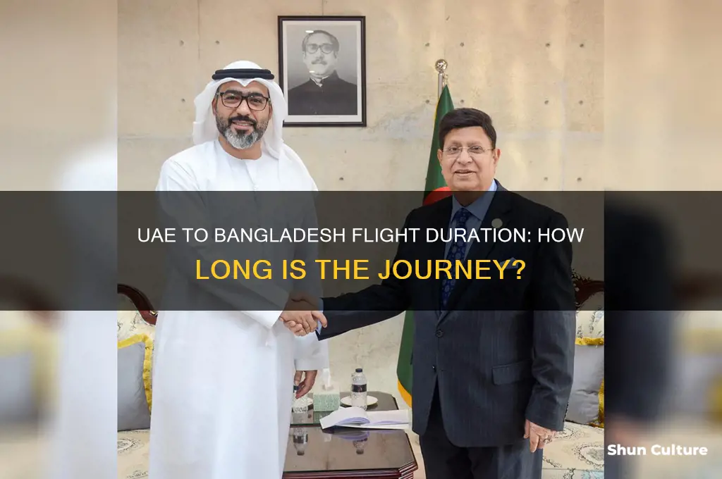 how many hours flight form uae to bangladesh