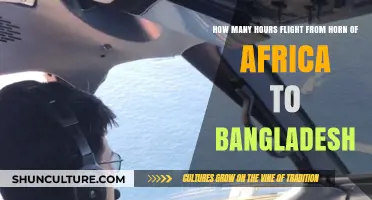 Flight Duration: Horn of Africa to Bangladesh Travel Time Revealed