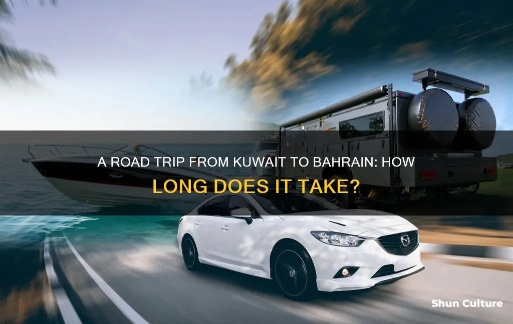 how many hours from kuwait to bahrain by car