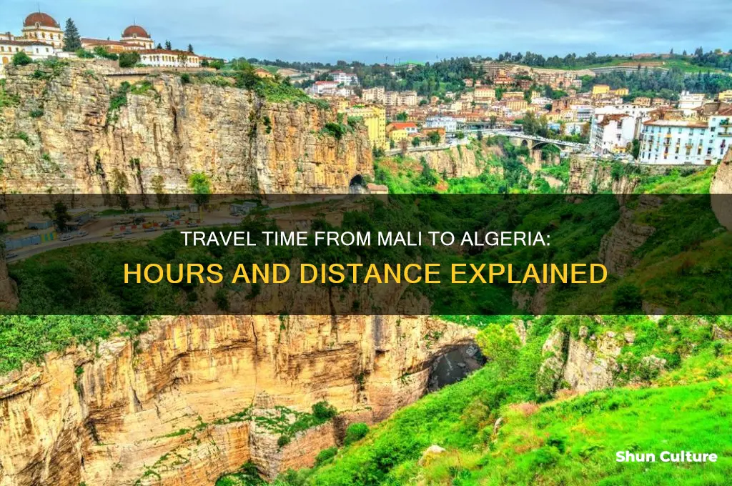 how many hours from mali to algeria