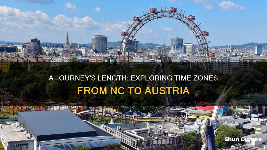 how many hours from north carolina to austria