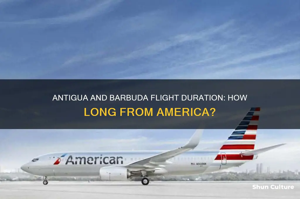 how many hours is antigua and barbuda from america