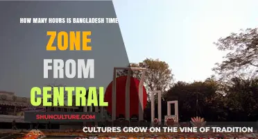 Bangladesh Time Zone: Hours Difference from Central Time Explained