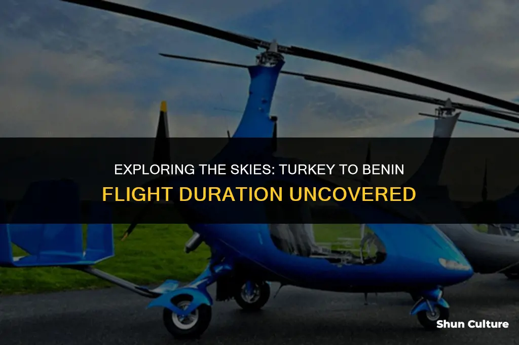 how many hours is flight from turkey to benin