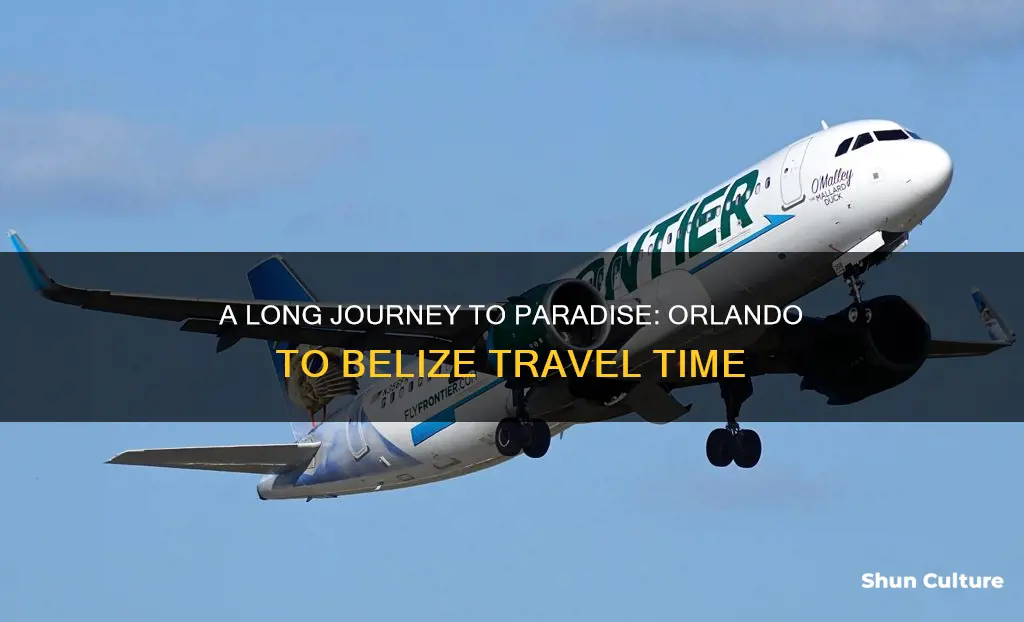 how many hours is from orlando florida to belize