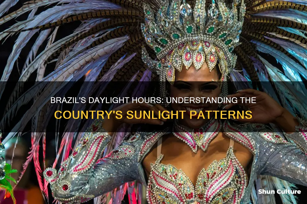 how many hours of daylight in brazil