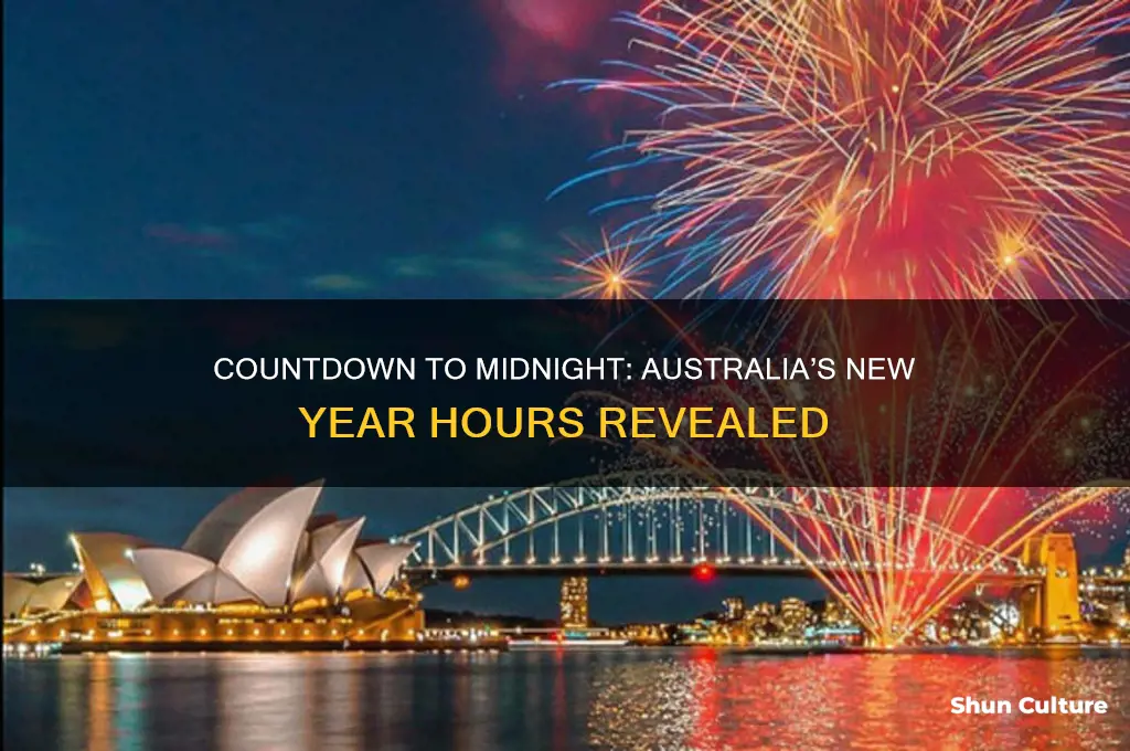 how many hours till new year australia