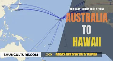 Flying Time from Australia to Hawaii