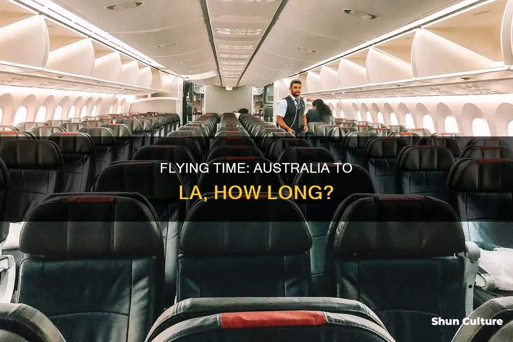 how many hours to fly from australia to los angeles