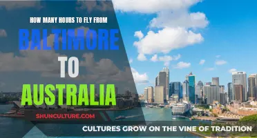 Flying Time from Baltimore to Australia: How Long?
