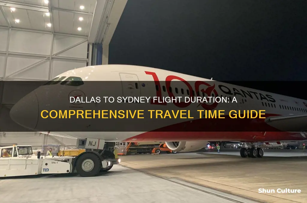 how many hours to fly from dallas to sydney australia