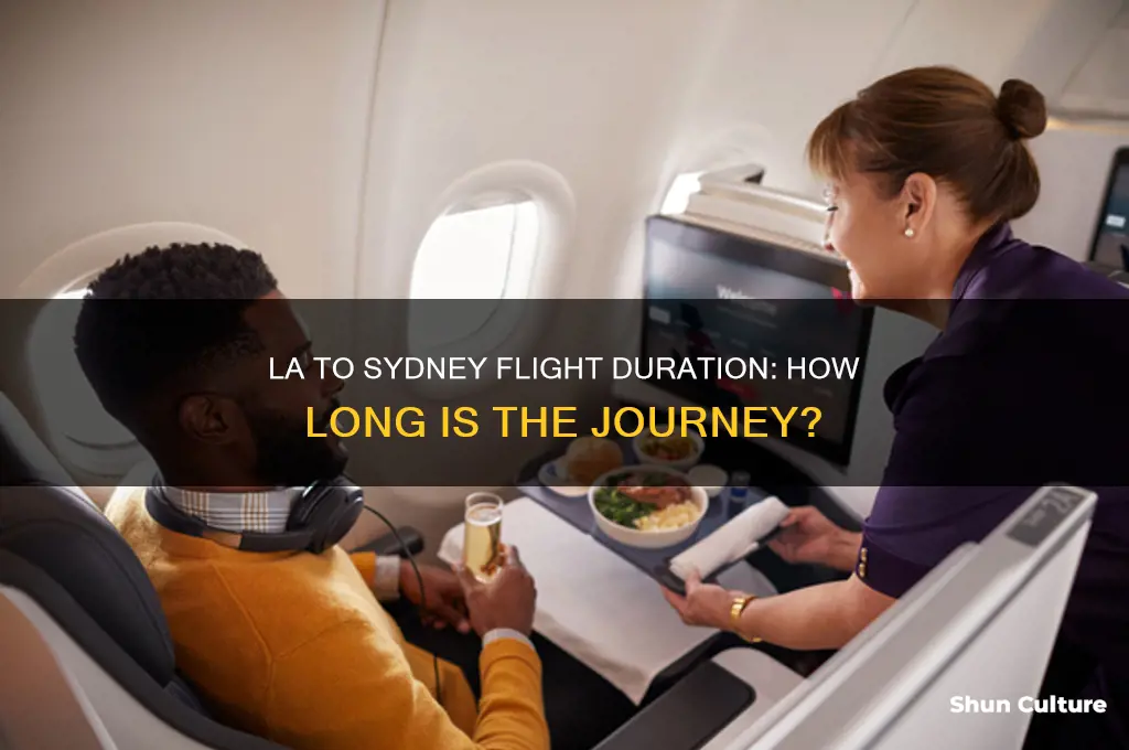how many hours to fly from la to sydney australia