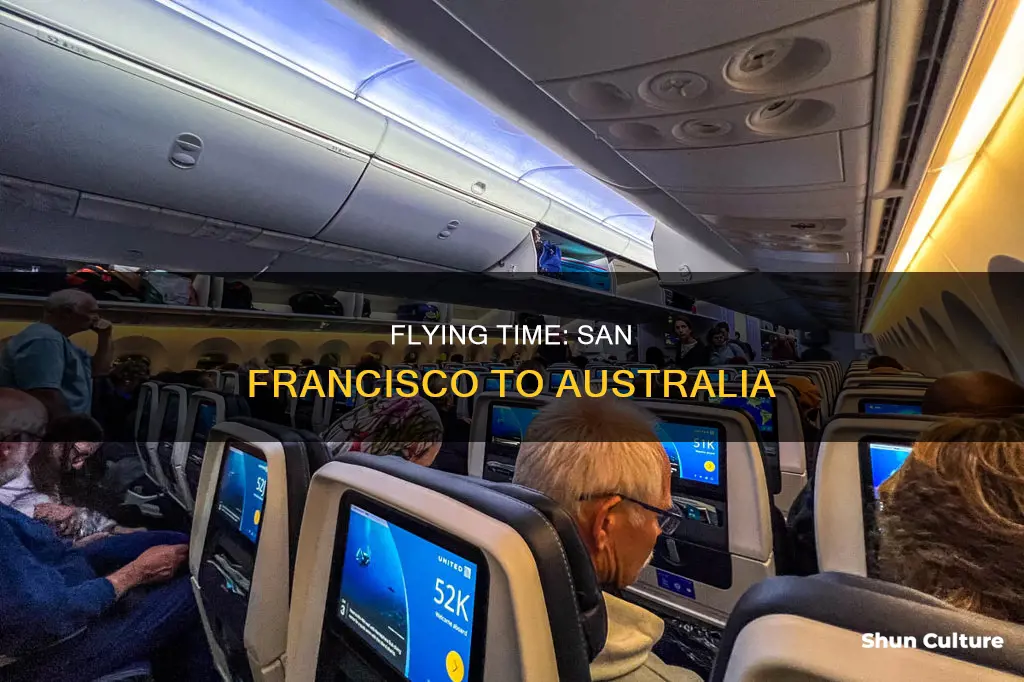 how many hours to fly from san francisco to australia